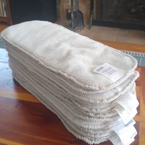 12 microfiber inserts for cloth pocket diapers